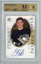 2005 SP Authentic Sidney Crosby #181 card