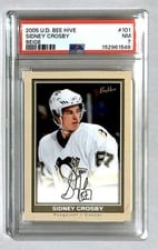 2005 Upper Deck Bee Hive Sidney Crosby #101 card