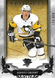 2018-19 Upper Deck Artifacts Base Set Sidney Crosby #105 card