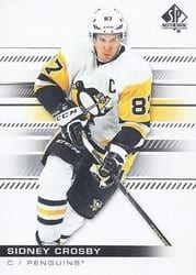 2019-20 SP Authentic Base Set Sidney Crosby #51 card