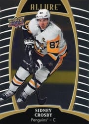 2019-20 Upper Deck Allure Base Set Sidney Crosby #36 card