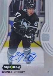 2019-20 Upper Deck Synergy Base Set Sidney Crosby #33 card