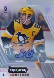 2020-21 Upper Deck Synergy Base Set Sidney Crosby #32 card