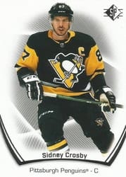 2021-22 SP Base Set Sidney Crosby #87 card