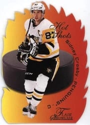 2022-23 SkyBox Metal Universe Hot Shots Sidney Crosby #1 OF 20 HS card