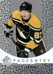 2022-23 SP Authentic Pageantry Sidney Crosby #P-6 card