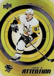 2022-23 Upper Deck Centre of Attention Sidney Crosby #CA-5 card