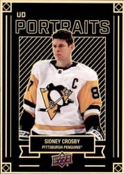 2022-23 Upper Deck UD Portraits Sidney Crosby #P-14 card