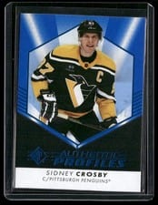 2022 SP Authentic Profiles Sidney Crosby Blue #AP-2 card