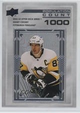 2022 Upper Deck Population Count Sidney Crosby #PC-9 card