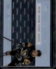 2023-24 Upper Deck Credentials 1997 Season Ticket Acetate Sidney Crosby #1997-SC card