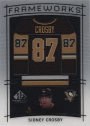 2024-25 SP Game Used Frameworks Sidney Crosby #F-SC card