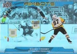 2024-25 Upper Deck Aimbots Sidney Crosby #AB-22 card