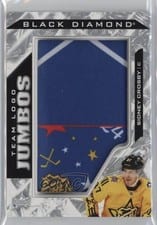 2024-25 Upper Deck Black Diamond Team Logo Jumbo Patch Puzzle - All-Star Team Sidney Crosby #TL-SC card