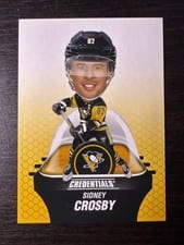 2024-25 Upper Deck Credentials Arena Giveaways - Bobbleheads Sidney Crosby #BH-SC card