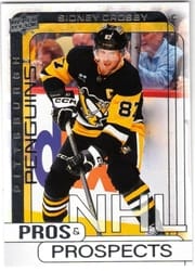 2024-25 Upper Deck Pros & Prospects Sidney Crosby #PP-29 card