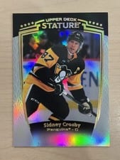 2024-25 Upper Deck Stature Base Set Sidney Crosby #21 card