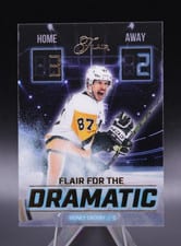 2025-26 Flair Flair for the Dramatic Sidney Crosby #FTD-12 card