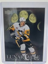 2025-26 SkyBox Metal Universe Lunar Cycle Sidney Crosby #LC-15 card