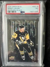2025 Upper Deck Dazzlers Sidney Crosby Black #DZ-19 card