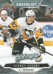 2019-20 Upper Deck MVP Base Set Sidney Crosby CL #200 card