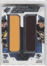 2021-22 SPx Double XL Duos Materials Sidney Crosby/Evgeni Malkin #XL-CM card
