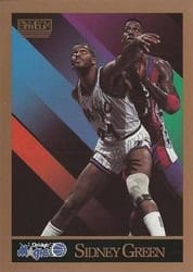 1990-91 SkyBox Base Set Sidney Green #203 card