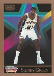 1990-91 SkyBox Base Set Sidney Green #413 card
