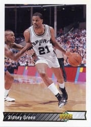 1992-93 Upper Deck Base Set Sidney Green #204 card