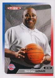 2005-06 Topps Total Base Set Sidney Lowe #376 card