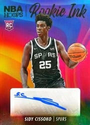2023-24 Hoops Rookie Ink Sidy Cissoko #RI-CIS card