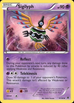 2011 Emerging Powers Sigilyph #41 card