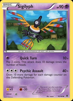 Emerging Powers Sigilyph #42 card