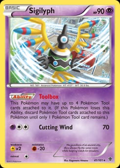 2013 Plasma Blast Sigilyph #41 card