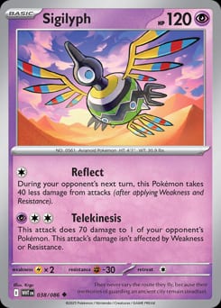 White Flare Sigilyph #38 card