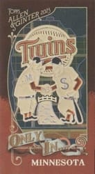 2023 Topps Allen & Ginter Mini Only In... Sign in OF of Logo #OI-17 card