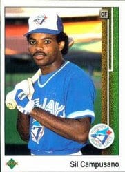 1989 Upper Deck Base Set Sil Campusano #45 card