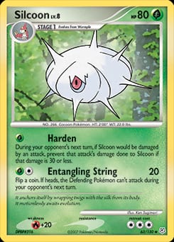 Diamond & Pearl Silcoon #63 card