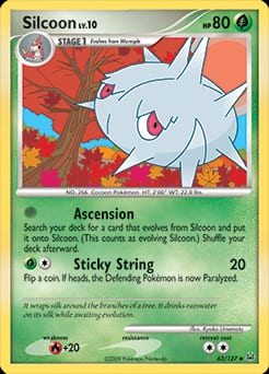 Platinum Silcoon #63 card