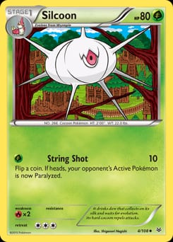 Roaring Skies Silcoon #4 card