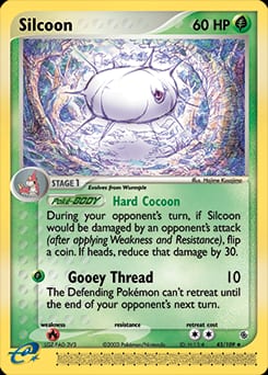 2003 Ruby & Sapphire Silcoon #43 card