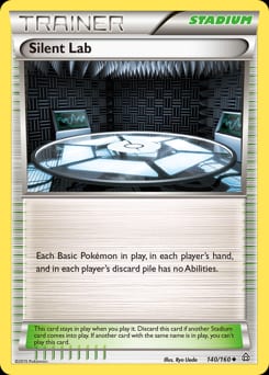 Primal Clash Silent Lab #140 card