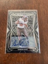 2024 Panini Obsidian Base International Signatures Simeon Rice #188 card