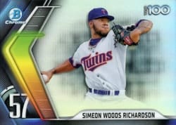 2022 Bowman Scouts' Top 100 Simeon Woods Richardson #BTP-57 card