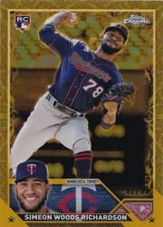 2023 Topps Gilded Collection Base Set Simeon Woods Richardson #68 card