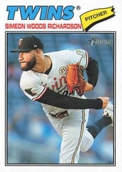 2026 Topps Heritage Base Set Simeon Woods Richardson #200 card