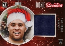 2021 Donruss Rookie Holiday Sweater Simi Fehoko #RS-SFE