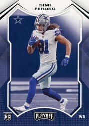 2021 Panini Playoff Base Set Simi Fehoko #241 card