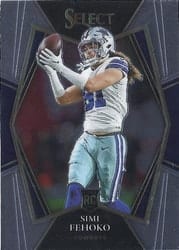 2021 Panini Select Base Set Simi Fehoko #183 card
