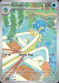 Black Bolt Simipour #102 card